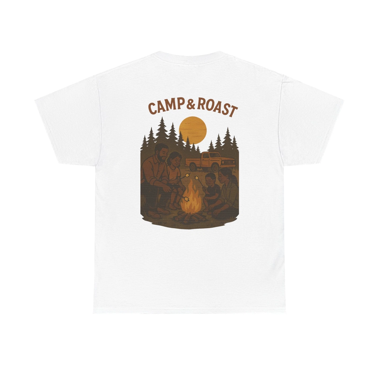 Firelight Family Gathering Tee, Camping Shirt, Marshmallow Roasting T-Shirt,
Opens in a new window o