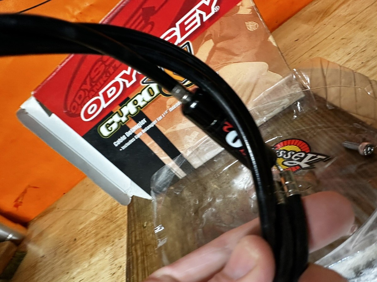 デットストックBMX1-1/8 用ジャイロセット ODYSSEY GYR XL NOS Odyssey Gyro XL 1-1/8 BMX Bike Cable Detangler Kit Upper