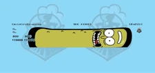 CP SOO Pickle Rick Morty Graffiti N Scale Decal Set Canadian Pacific Soo Line