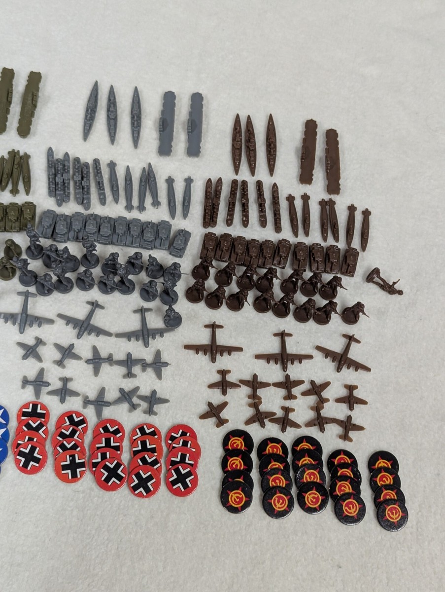 Milton Bradley Vintage 1984 Axis & Allies Spring 1942 Board