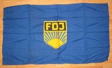 DDR Flagge Fahne FDJ Freie Deutsche Jugend Baumwolle (129365)