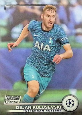 2022-23 Topps Stadium Club Chrome UEFA Tottenham Hotspur Dejan Kulusevksi