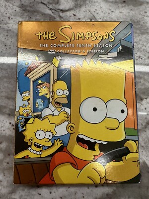 The Simpsons The Complete Tenth Season 10 (DVD, 2009, 4-Disc Set)