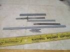 Lot Steel Metal Rulers 12" 6" General American Caliper Mitutoyo Machinist Tool