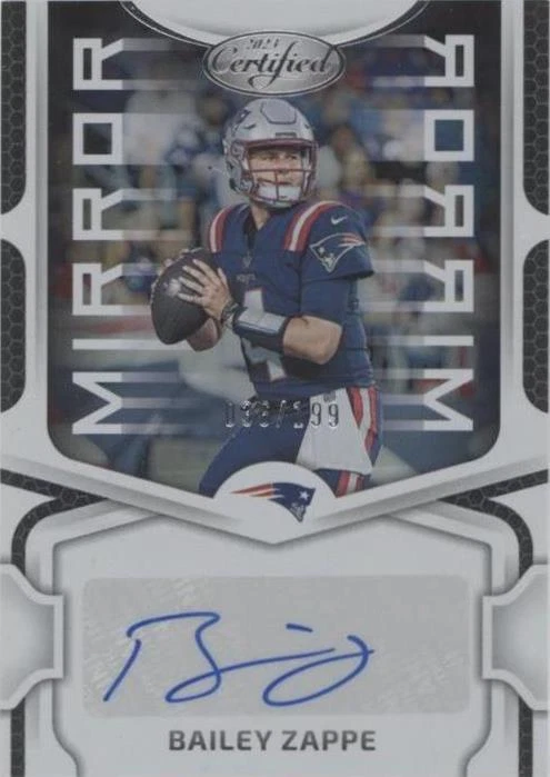 2023 Panini Certified Bailey Zappe #MS70