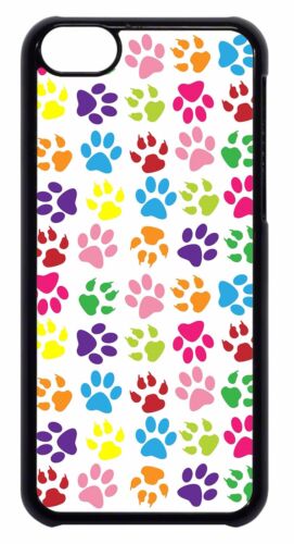 Paws Paw Cute Colorful Pattern Hard Back Case Cover New For Apple iPod 4 5 6 7 - Picture 3 of 3