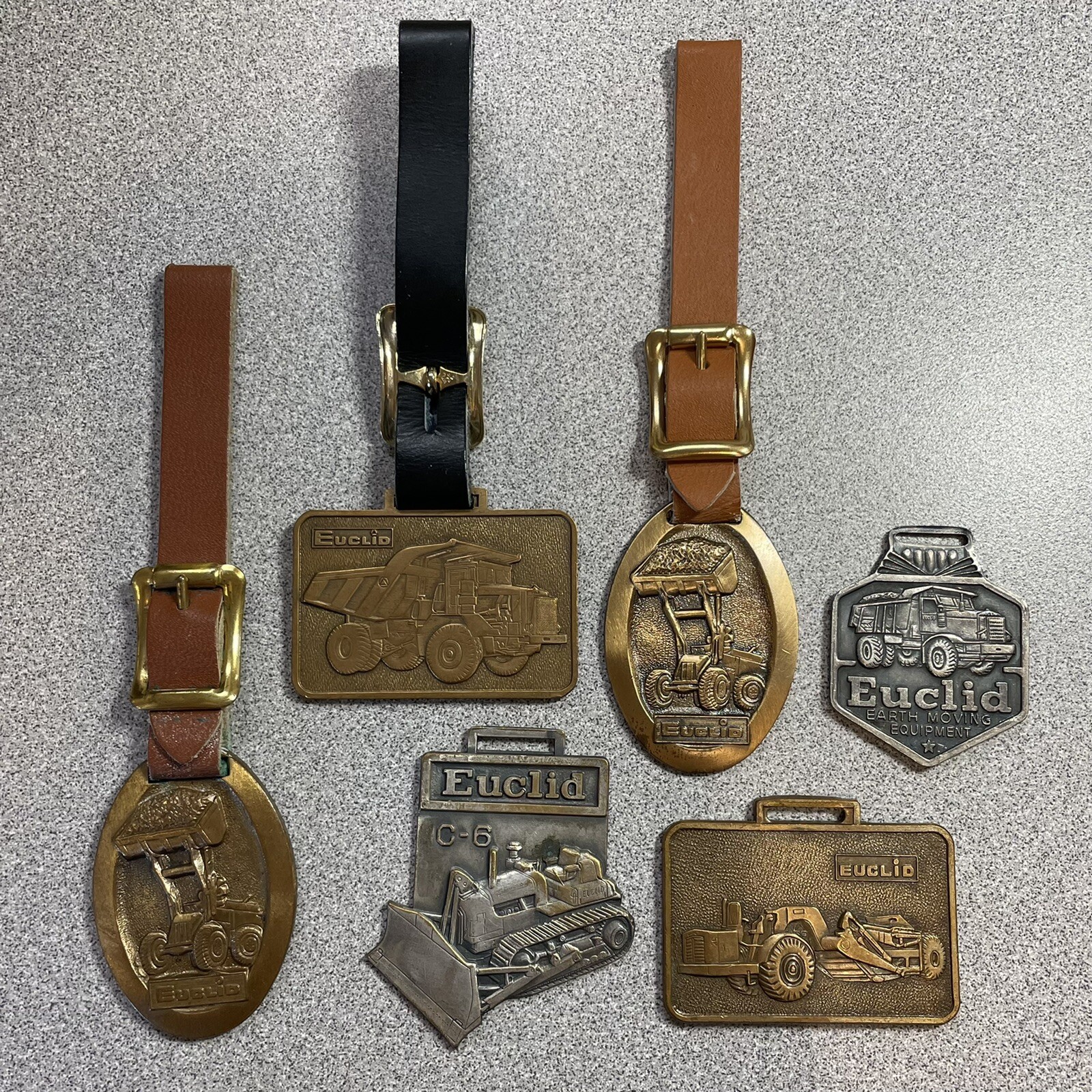 Euclid 6 Vintage Watch Fobs eBay