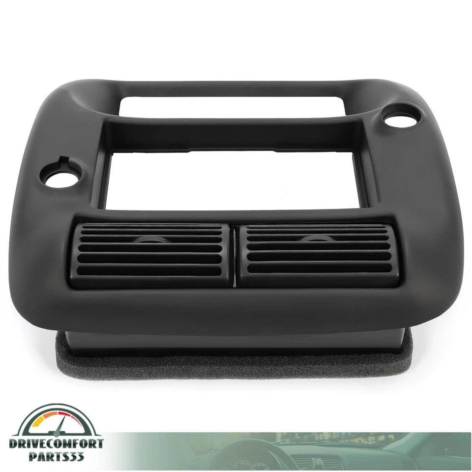 Panel de radio del tablero de instrumentos del centro de instrumentos con bisel de CA para Ford Ranger Explorer 97-06 Foto 2 de 4