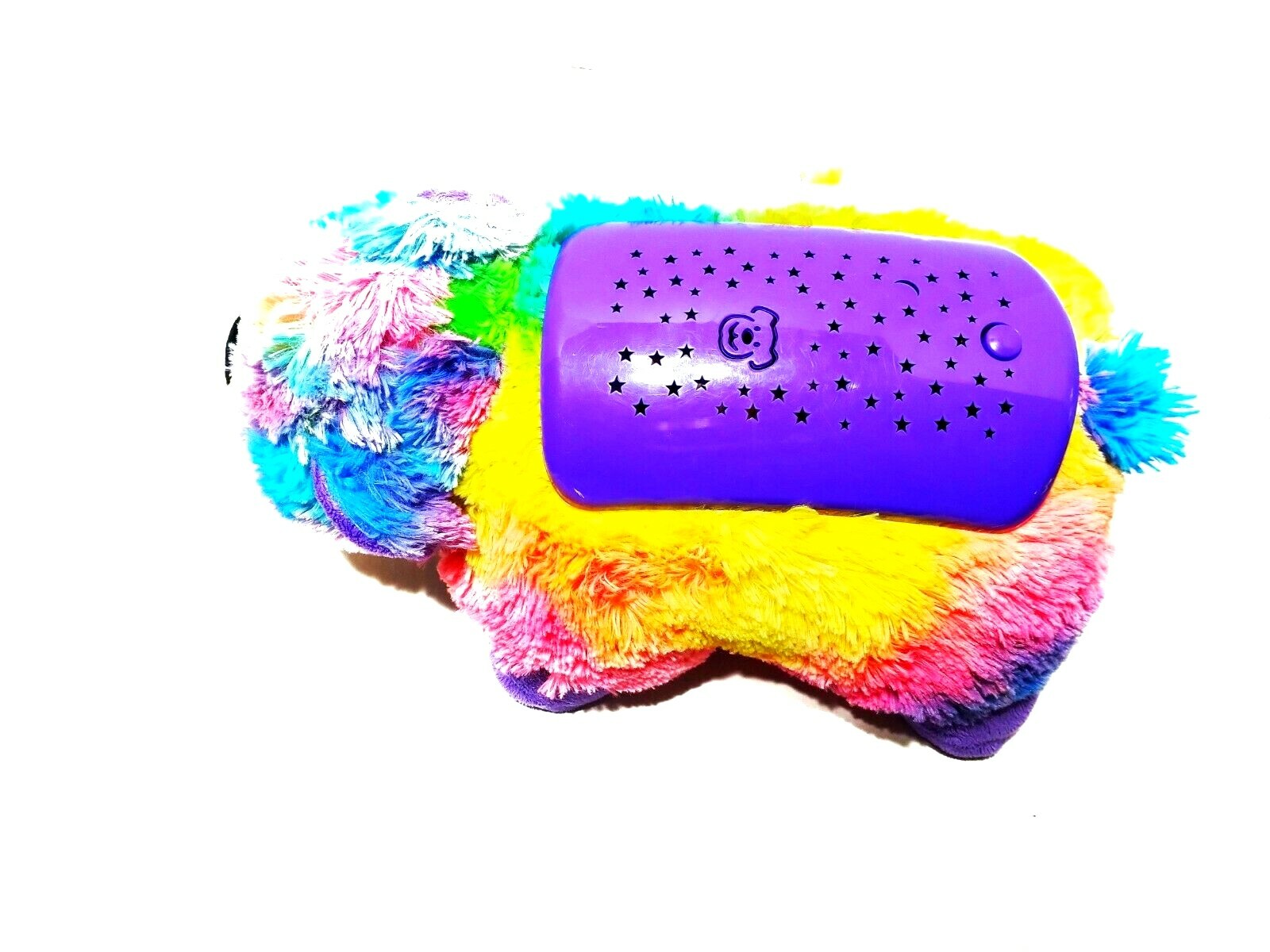 My Pillow Pets Dream Lites Rainbow Peace Bear Pets Night Light Stars