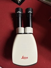 LEICA 10-50 DEGREE ERGO TUBE ERGONOMIC MICROSCOPE HEAD MTU262 Eyepiece 10450630