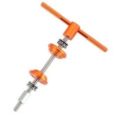 Enajucy Zestaw słuchawkowy rowerowy Narzędzie prasowe 26,8cm / 10,6", pomarańczowy z 1 łożyskiem ciąguowym