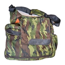 Diaper Dude Camo Diaper Bag / Messenger Backpack with Changing Pad Dad Gear Used
