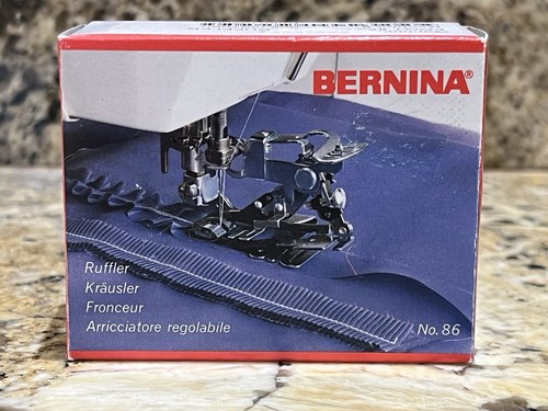 Bernina Sewing Machine Genuine Ruffler Foot No. 86 #0083867000