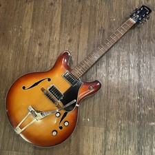 Yamaha SA-30t 1967 Semi-Hollow MIJ Electric Guitar Sunburst Used