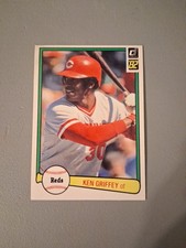 Ken Griffey- Donruss -Baseball Card 1982