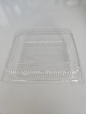 Bakery Plastic Clam Containers 15x17x5cm Pack 25