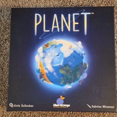 Blue Orange Games Planet Board Game Animals 2-4 Players Ages 8+ Complete Game