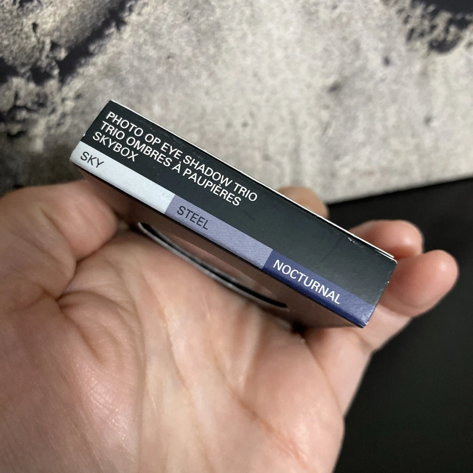 SMASHBOX PHOTO OP EYE SHADOW TRIO NIB Skybox Sky Steel Nocturnal - Image 3 of 4