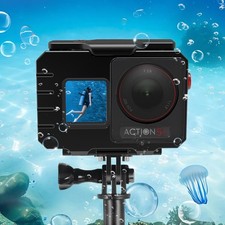 Aluminum Alloy Underwater 80M Diving Housing Case for DJI OSMO Action 5 Pro 4 3