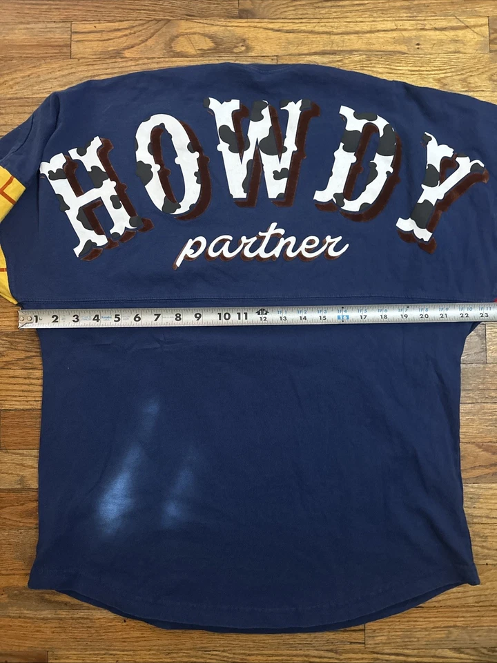 Camiseta deportiva Toy Story Woody 25 aniversario Spirit de los parques de Disney Store talla M algodón Foto 4 de 4