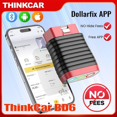 ThinkCar BD6 OBD2 Scanner All System Diagnostic Tool BLEED BRAKE ETS IMMO Reset