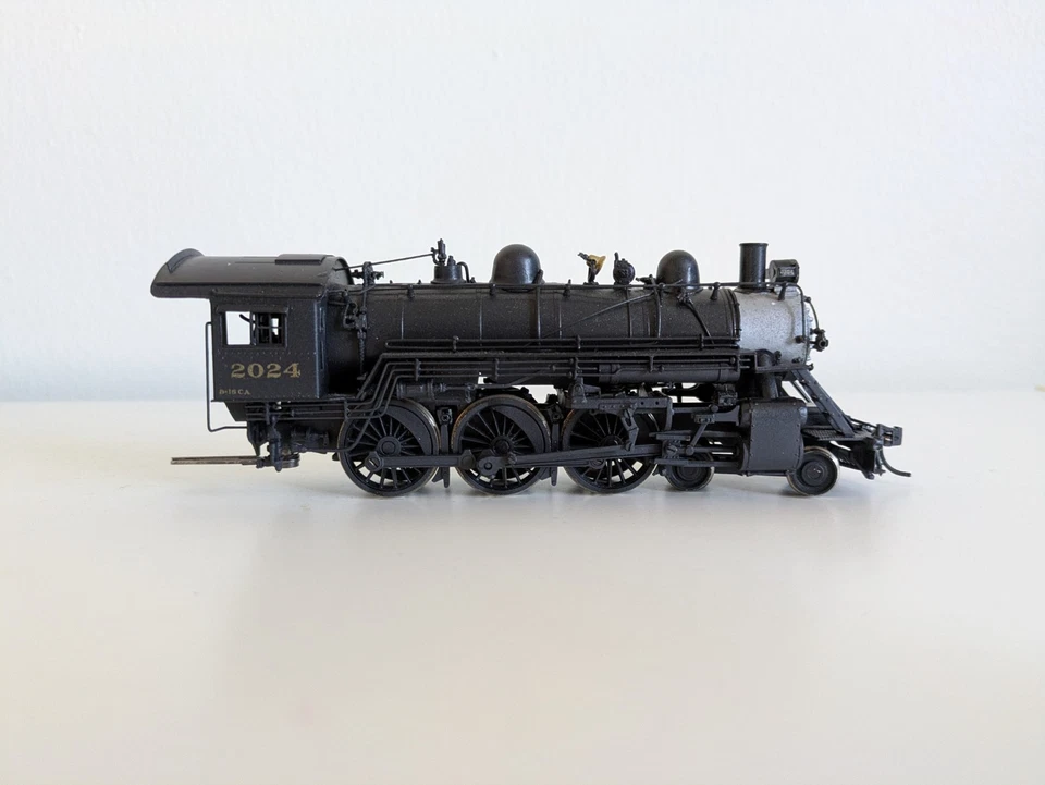 HO 黄铜 - 日落 B&O 巴尔的摩和俄亥俄州 B-18 4-6-0 #2024 - 不运行 — 第 4/4 张图片