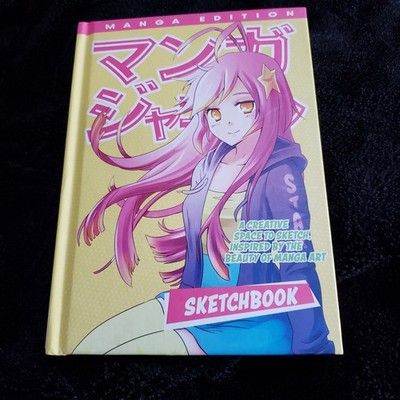 Manga Journal Sketchbook Creative Space To Sketch Inspired by Manga Art Hinkler