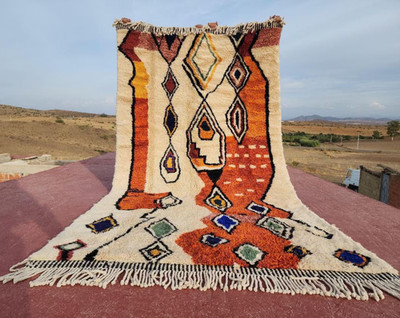 Handmade wool carpet for livivng room bedroom etc