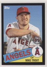 2020 Topps 1985 Topps Baseball Black 10/299 Mike Trout #85-1 n1u