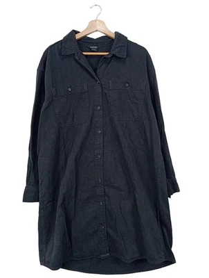 MONKI Robe chemisier Dames Robe T EU 36 bleu style décontracté - Photo 1/4