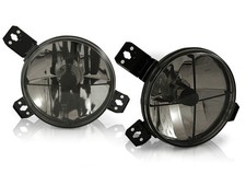 Headlights/ Fog lamps Smoked Clear with Cross For VW Golf MK1 MK2