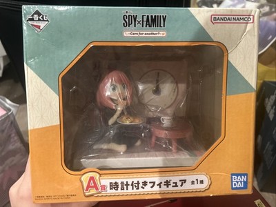 NEW SPYFAMILY Anya Figure with Clock Ichiban Kuji Care for another A Prize