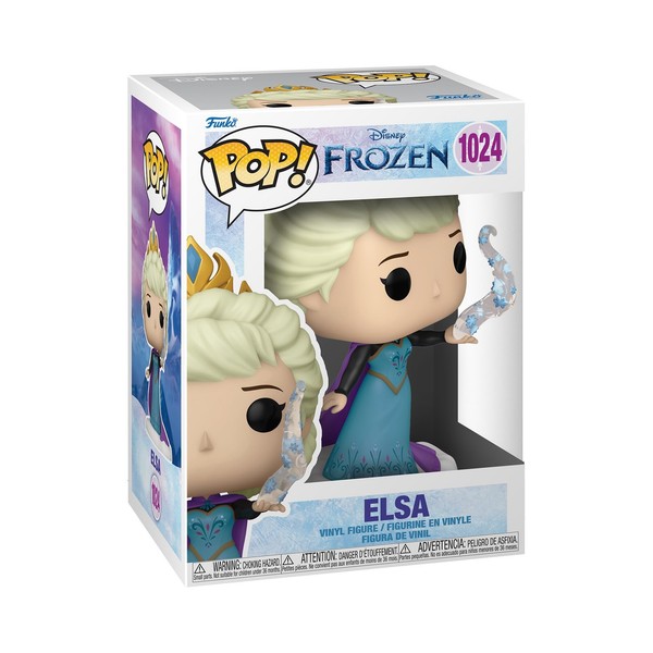 Funko Pop! Disney: Ultimate Princess - Elsa - Disney Princesses - Di (Us Import)-image
