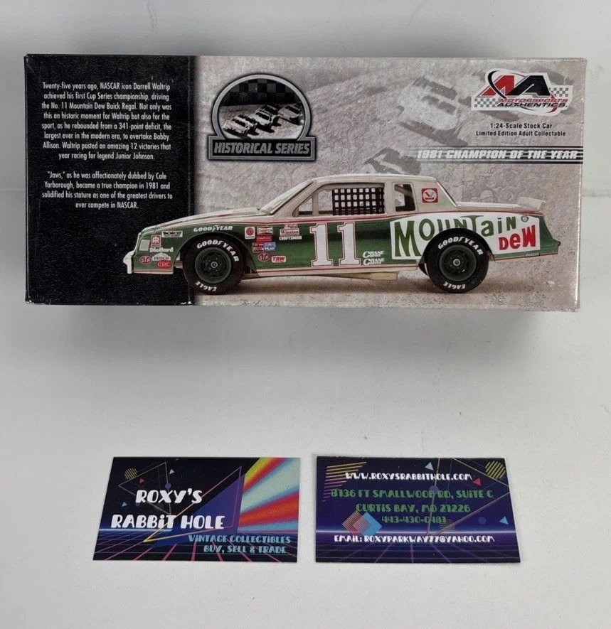 Darrell Waltrip Buick 1:24 Diecast Racing Cars for sale | eBay
