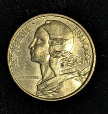 1996 France 5 Centimes Circulated KM# 933