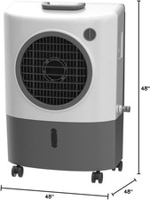 1300 CFM MC18M Evaporative Air Cooler with 2-Speed Fan, 53.4 dB - 500 sq. ft -M