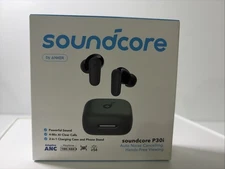 Soundcore P30i by Anker Noise Cancelling Wireless Earbuds - Black - NEW SEALED