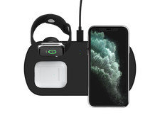 3In1 Wireless Charger Fast Charging Station Dock For Apple Watch Air Pods iPhone