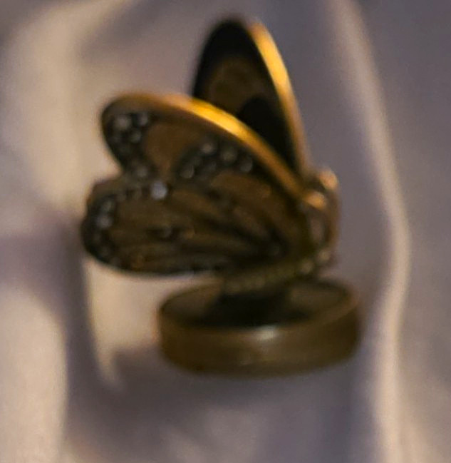 1996 Estée Lauder "Mariposa Butterfly" solid perfume compact