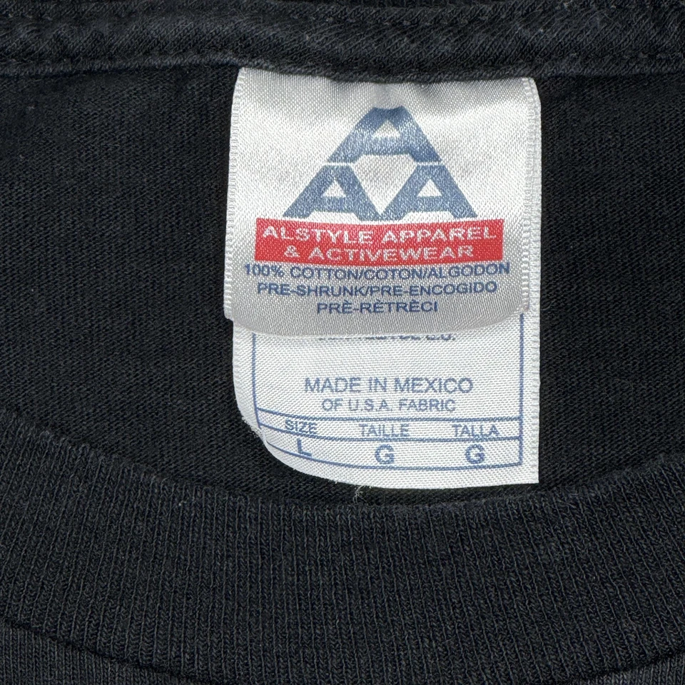 Vintage Australian Pink Floyd Show Shirt Mens Large Black 2004 Tour Band 00s - Image 4 of 4