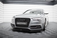Maxton Design Frontlippe V.1 Passend FüR Audi S5/A5 S-Line 8T Fl Schwarz Hochgla