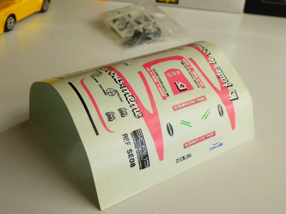 1/43 Seri-15 Solido Kit Porsche 911 SC Faites Vous Meme Criterium Touraine 1982 - Imagen 4 de 4