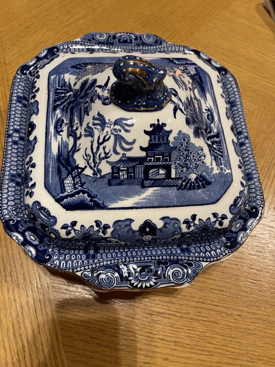 【廃番】 Burleigh Black Calico プレート25cm 廃番】 Burleigh Black Calico プレート25cm