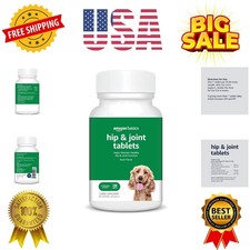 Dog Hip  Joint Daily Chewable Tablets, with Glucosamine, MSM, and Chondroiti...