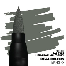 AK Interactive RCM016 Real Colors Markers RAL 7009 Hellgrau-Light Grey