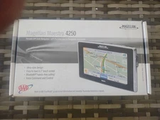 Magellan Maestro 4250 Automotive Mountable GPS System With U/S & Canada Maps
