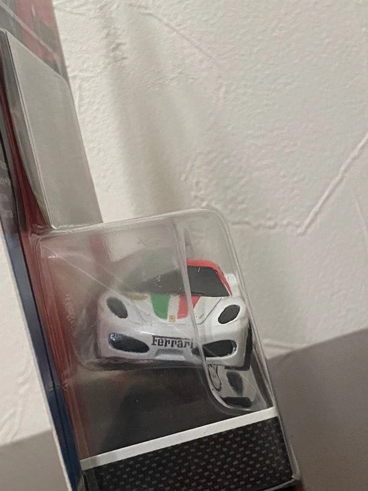 1/64 Ferrari F430 #43 White x Red x Green Hot Wheels FERRARI RACER Unopened - Image 3 of 4