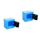 2 Pieces Kleine Geldkassette Sparen Box Sparschwein Sicheres Spielzeug