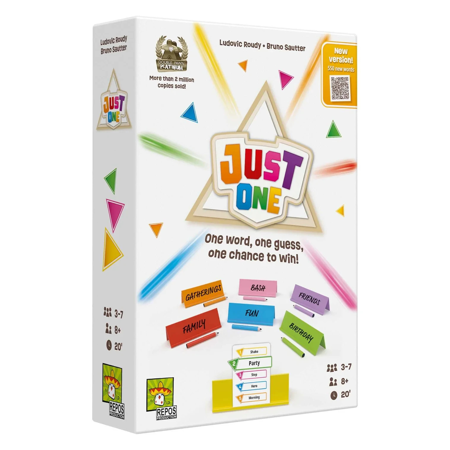 Just One 2025 Refresh Edition | Board Game | Repos (Brand New & Sealed)