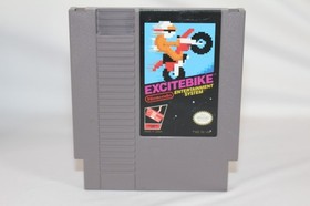 Excitebike NES Nintendo Complete CIB Very Good Condition! Rare Oval Seal! Nice!